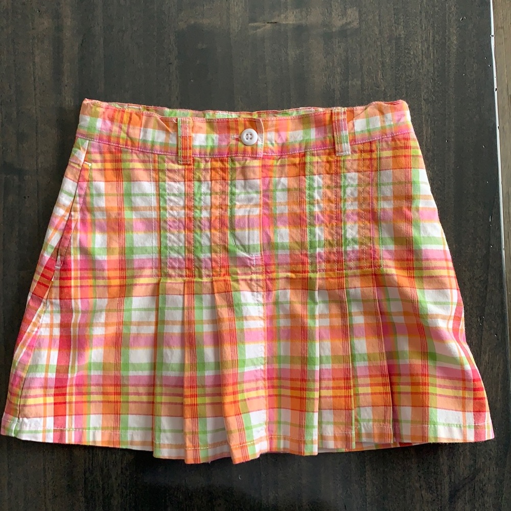Gymboree Plaid Skirt/Short | 7